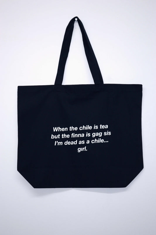 Meme Tote Bag Navy