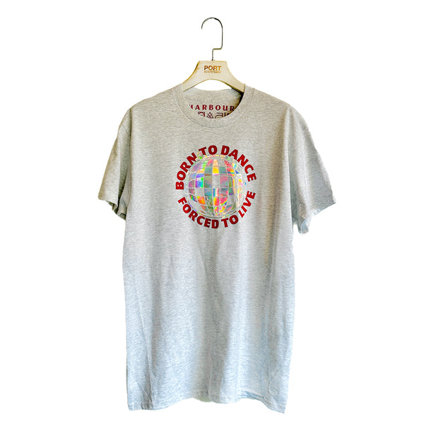 Born To Dance Tee - Ash Grey