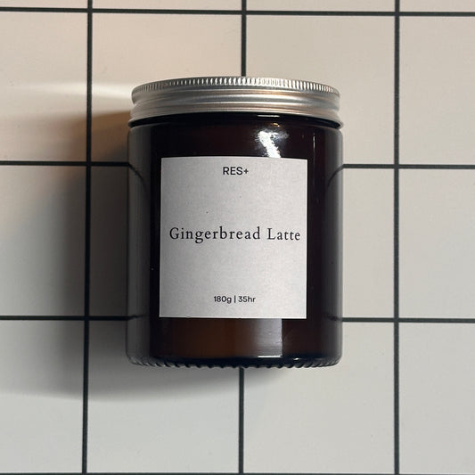 Gingerbread Latte Candle, 6oz
