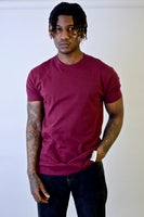 Essential T-shirt - Burgundy
