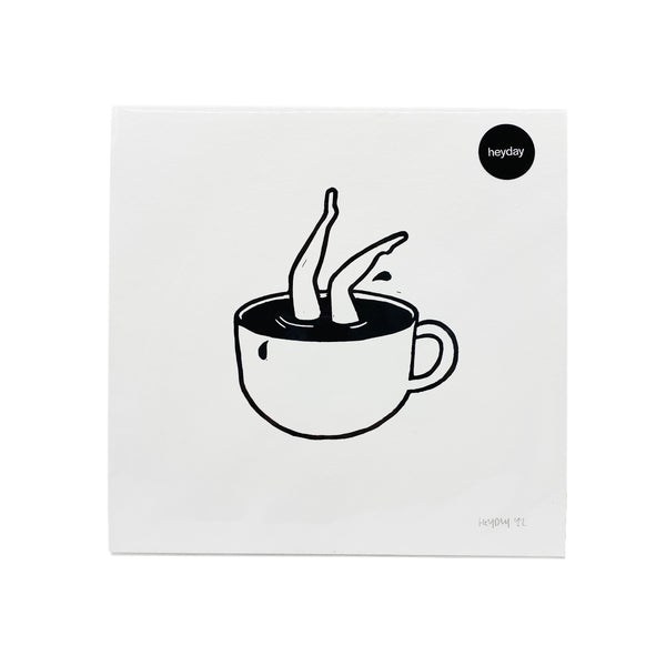Never Enough Coffee Print - Black