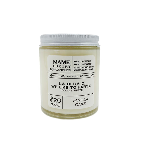 Vanilla Cake Candle